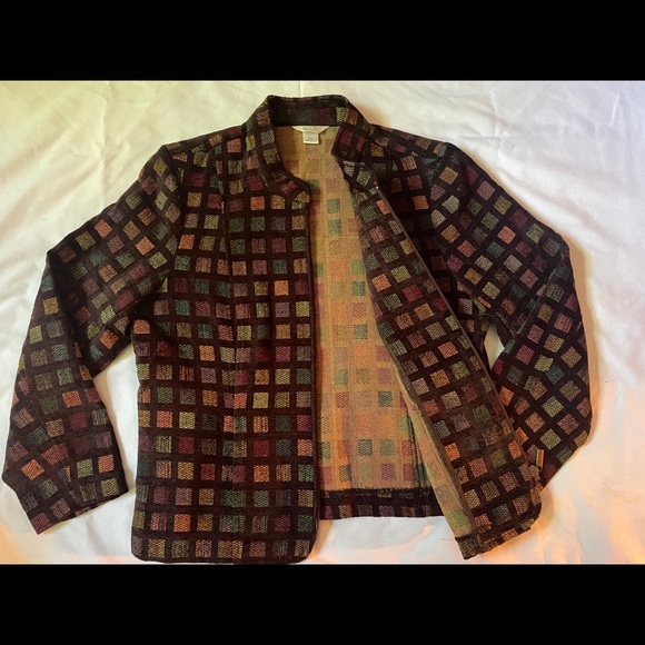 Christopher & Banks multi color coat - Picture 4 of 8